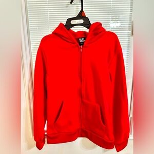 Quad Secen Kids Bright Red Hoodie